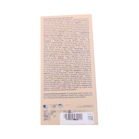 Boîte en papier personnalisée de qualité supérieure, écologique, avec fenêtre en PVC, emballage cosmétique vide pour faux cils en grappe