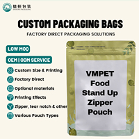 Herbruikbare ritssluitende staande pouches, voedselveilig, vochtbestendig, op maat ontworpen, groothandel, Chinese fabrikant voor snacks en thee