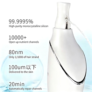 Pièce de rechange pour appareil d'introduction de <span class=keywords><strong>collagène</strong></span> microcristallin V50 : Tube en cristal haute performance et capuchon pour salon de beauté - Product Image 6