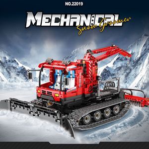 Reobrix Snow Groomer - Juego de bloques de construcción 22019 con más de 800 piezas de plástico, modelo de ingeniería con control remoto a batería para edades de 8 a 13 años - Product Image 3