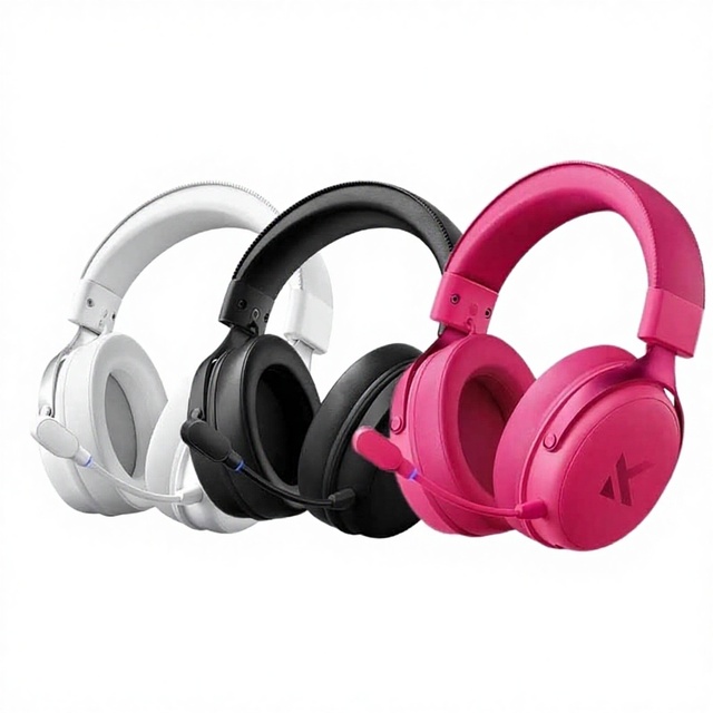 MCHOSE V9 Pro E-Sports Over-ear Headset Microphone Tri-Mode Gaming USB Wireless 7.1 Channel Surround Sound Digital Display