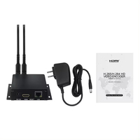 Codificador IP WiFi HD H.264 H.265 1080P 60fps 1000M/100M Ethernet para Sistemas OTT y Cabecera de TV Digital