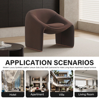 Vente Directe d'Usine Vente Chaude Maison Salon Chambre Loisirs Sourire Chaise