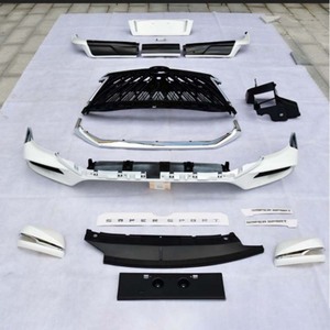 Kit de mise à niveau extérieur automobile 2018 pour LX570 TRD : Pare-chocs avant et arrière - Product Image 2