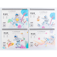 Bloc-notes à spirale, papier à dessin, livre d'images, dessin graffiti à la main, dessin animé, carnet de croquis pour enfants, mignon et personnalisé