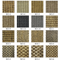 AUTOVI Moquette murale sur mesure pour chambre à coucher, rouleau de moquette en fibres naturelles écologiques, moquette en sisal naturel
