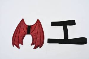 Ailes de chauve-souris pour animaux de compagnie pour Halloween, <span class=keywords><strong>costume</strong></span> réglable pour chien et <span class=keywords><strong>chat</strong></span>, ailes réversibles, accessoire de cosplay pour animaux de compagnie pour les fêtes et les déguisements - Product Image 5