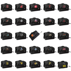 Sac de voyage personnalisé <span class=keywords><strong>pas</strong></span> <span class=keywords><strong>cher</strong></span> pour hommes <span class=keywords><strong>basket</strong></span>-ball football tennis football équipement de club de gymnastique avec roue chariot compartiment à chaussures - Product Image 6