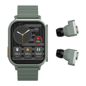 Hombres Deportes <span class=keywords><strong>Escuchar</strong></span> música BT Llamando Mano Pulsera Señoras Relojes de pulsera Reloj inteligente de lujo con auriculares 2023 - Product Image 2