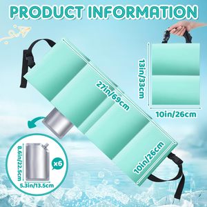 Almohadilla Refrigerante para Cochecito con 6 Bolsas de Gel Aislantes, Hasta 8 Horas de Refrigeración, para Bebés, Niños Pequeños, Protector para el Verano y el Calor - Product Image 2