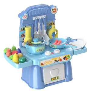 ชุดของเล่นเครื่องครัวสำหรับเด็ก ชุดทำอาหารเลียนแบบเชฟ มีไฟ มีเสียงเพลง อ่างล้างจานพร้อมเตาแม่เหล็กไฟฟ้า - Product Image 3