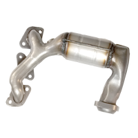 Nouveaux convertisseurs catalytiques en acier inoxydable 409 avec substrat céramique, ajustement direct pour Mondeo 2.5T 3.0T 2001 avant Yueyang 1