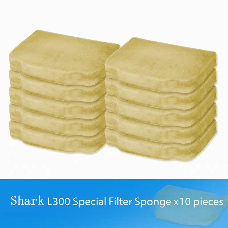 Shark Model Filter Sponge, 10pcs
