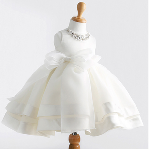 Feishiluo abito da <span class=keywords><strong>sposa</strong></span> in Tulle di pizzo avorio con stampa floreale con Appliques ricamato abito da festa per bambini per ragazze di fiori per le spose - Product Image 1