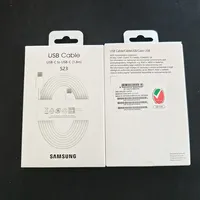 Câble de données USB-C vers USB-C 1,8 m 3A à charge ultra rapide avec gaine en PVC pour S23/S20/S21/S22/S25 Plus/Ultra