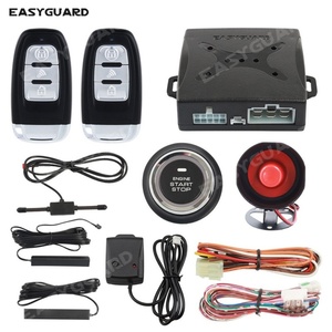 EASYGUARD EC003-NS Sistema de Alarma para Auto con Arranque Remoto del Motor PKE, Botón de Encendido, Compatible con Autos Universales de 12V CC - Product Image 1