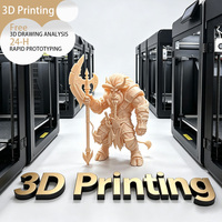 Service d'impression 3D personnalisé, figurines, statues, décoration intérieure, jouets, pièces, multi-matériaux PLA PETG ABS Nylon TPU OEM