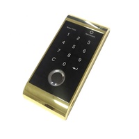 Clavier numérique à code pour porte en verre, empreinte digitale, mot de passe OTP pour tiroir de bureau, armoire métallique, matériau en alliage de zinc, bois/acier