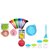 Couvre-boîtes en silicone pour animaux de compagnie, multicolores, trois-en-un, étanches, anti-humidité, anti-moisissures, anti-poussière pour chiens et chats