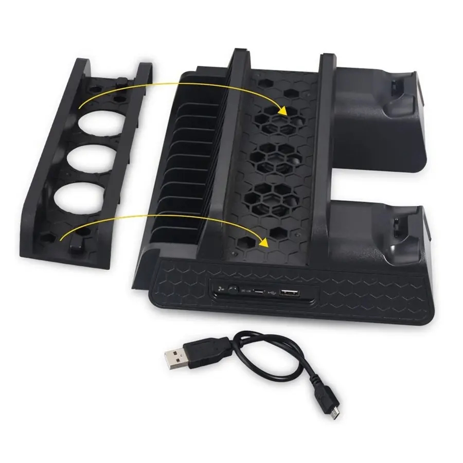 美品!!　使用頻度極小!!　PS4pro冷却スタンド付き 美品!! 使用頻度極小!! PS4pro冷却スタンド付き Amazon.co.jp