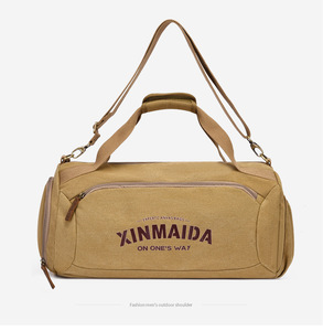 Sac de sport et de voyage en nylon léger et durable, grande capacité, à bandoulière, pour entraînement et fitness, vente en gros d'usine - Product Image 1