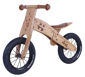 बांस संतुलन बाइक JB004 बांस के उत्पादों खिलौना