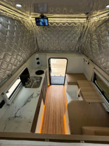 Unité <span class=keywords><strong>de</strong></span> camping-car sur le toit à alimentation directe avec <span class=keywords><strong>trappe</strong></span> d'accès arrière et camping-car rembourré pour camion - Product Image 6