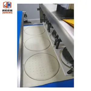 2023 JH hot sale automatic plain pizza base production line for food factory can be customized