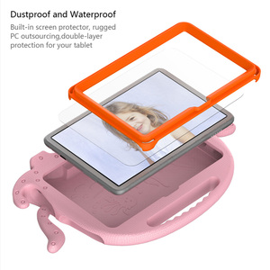 Pour <span class=keywords><strong>Amazon</strong></span> Kindle Fire <span class=keywords><strong>HD</strong></span> 7 2022 enfants mousse EVA douce poignée antichoc étuis robustes pour tablettes avec bandoulière protecteur d'écran - Product Image 6
