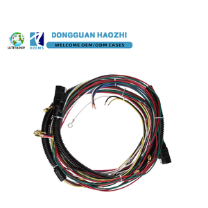 Arnés de cableado ATL personalizado 80831 y otros para quitanieves, 2 conectores, 120 pulgadas, calibre 16, para terminales de anillo Meyer, cables de corte recto - Product Image 1