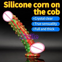 Dildo en silicone géant en forme d'animal, jouet pour adultes, plug anal d'entraînement et d'étirement, grand dildo fantaisie pour stimulation du point G et de la prostate