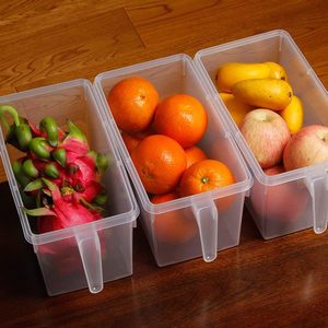 5L PP <b>Plastic</b> Refrigerator Sealed Food Storage <b>Box</b> with Handle Cover Rectangular Transparent Design for Freshness Preservation - Product Image 5