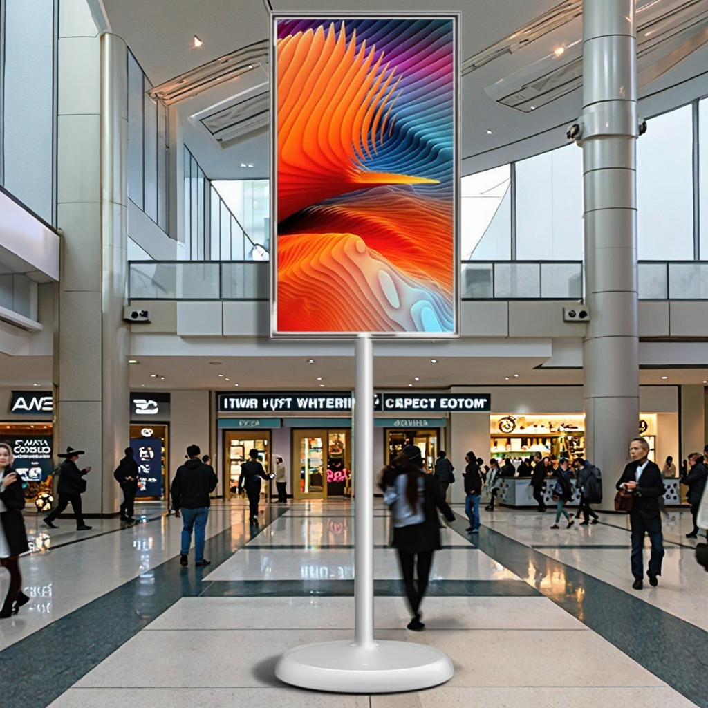 MDS Equipment 32-Inch Floor Standing Interactive LCD Touch Screen Digital Signage for Indoor LED Display