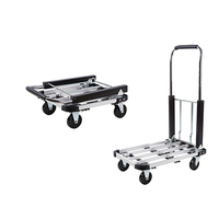 Fournisseur professionnel de chariots pliants à cadre en acier, capacité de 30 kg, pour le transport