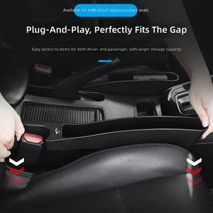 Soporte para Bolso de Coche de Fibra de Carbono, Diseño Moderno, Accesorio Interior Negro - Product Image 3