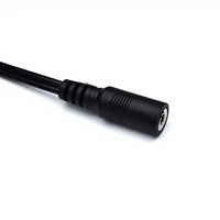 Cable de Extensión de Audio TRS de 2.5mm, Ángulo Recto de 90 Grados, Macho a Hembra, para Micrófono y Cámara, OEM de Fábrica