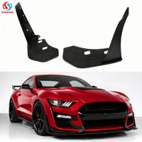 HONGHANG GT500 Style Splitter d'angle de pare-chocs avant pour Ford Mustang 2015 2016 2017 2018 2019 2020 2021 Kit carrosserie extérieur