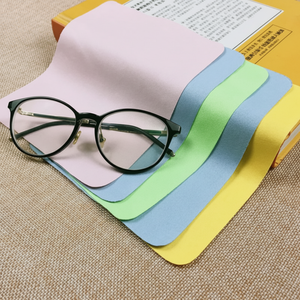 Pelle scamosciata microfibra panno per la pulizia portatile accessori per la pulizia LCD con 8P asciugamano per lenti da piccole a grandi - Product Image 1