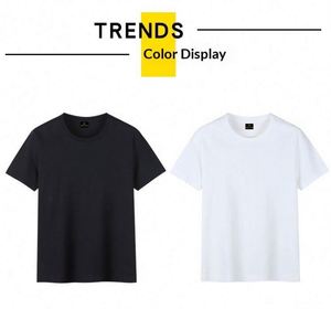 Custom Silk Screen Printed Logo Compressed Cotton T <b>Shirt</b> Events Promotion Company Uniform Advertising Giveaway Short Sleeve - Product Image 2