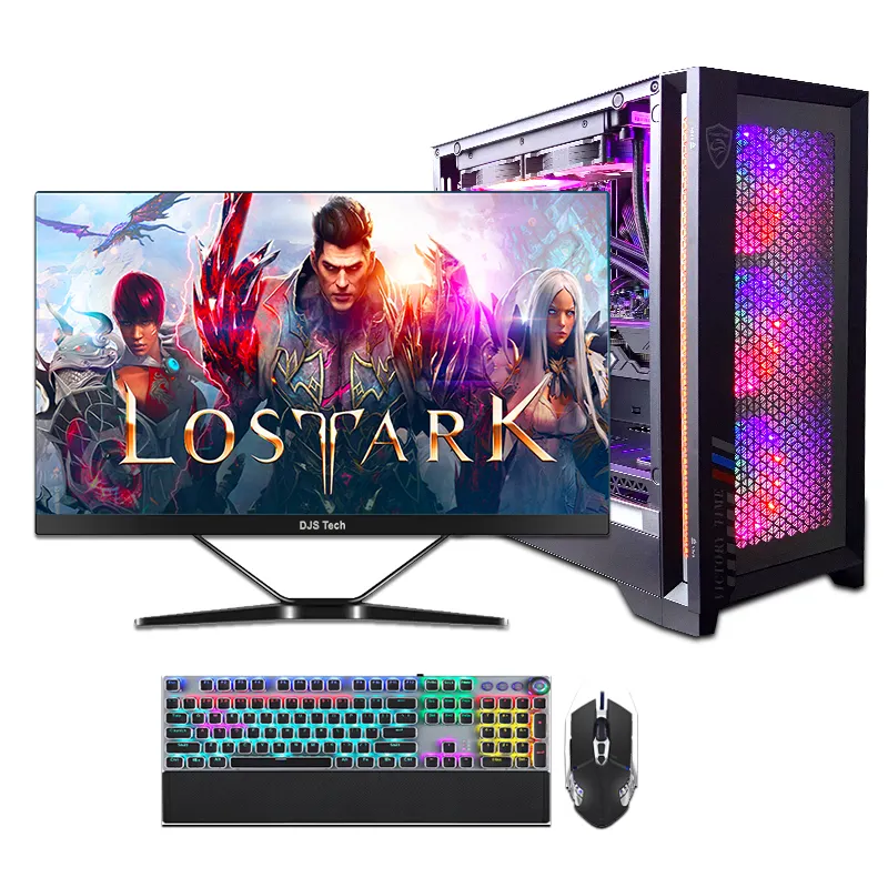 Factory custom game desktop computer i3 i5 i7 i9 core 16G DDR4+512GB SSD GTX1050 high -end full set of desktop computers