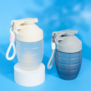 Leak Proof Food Grade <b>Protein</b> Shaker <b>Bottle</b> with Shaker Ball and Stylish Shape for Gym Sports Lovers - Product Image 1