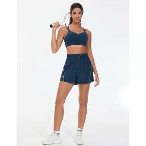 Shorts de course pour femmes FOXA à taille haute avec poches, coupe ample, légers, pour l'entraînement, le yoga et les activités sportives - Product Image 6