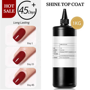 FZANEST 12 Options Gel de Finition pour Ongles <span class=keywords><strong>Effet</strong></span> Diamant Brillant Longue Durée Matière Première Végétalienne Sans Résidu 1KG - Product Image 4