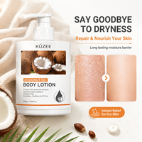 Lotion Tubuh Minyak Kelapa Premium, Minyak Jojoba, Vitamin E, Melembapkan, Menutrisi, Menghaluskan, Memperbaiki Kulit, Anti Kekeringan