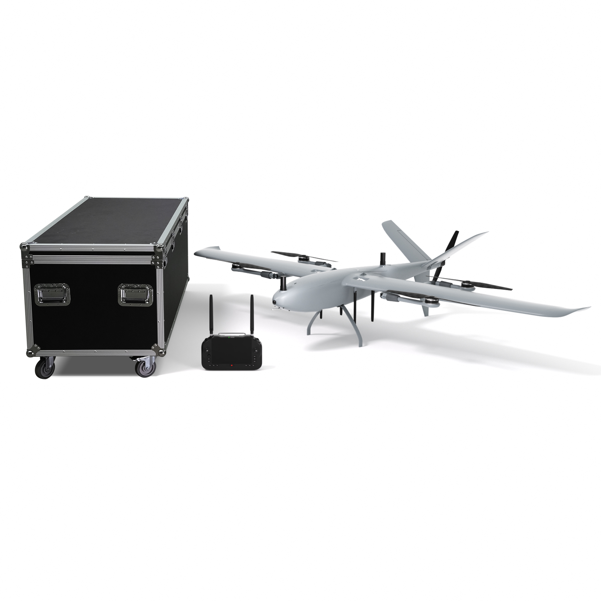 Fixed Wing Drone Large Scale Quadcopter Long Range Vtol Uav Drones