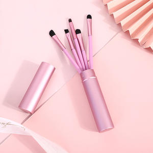 Mini Kit <span class=keywords><strong>de</strong></span> brochas <span class=keywords><strong>de</strong></span> maquillaje portátil profesional, 5 uds., Etiqueta Privada, sombra <span class=keywords><strong>de</strong></span> <span class=keywords><strong>ojos</strong></span>, delineador <span class=keywords><strong>de</strong></span> <span class=keywords><strong>ojos</strong></span>, brochas <span class=keywords><strong>para</strong></span> cejas, lápiz <span class=keywords><strong>de</strong></span> cejas <span class=keywords><strong>para</strong></span> viajes - Product Image 2