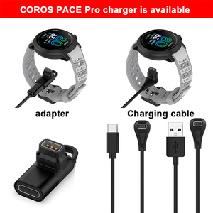 Forwleny ตัวแปลงที่ชาร์จ USB-C 5A อะแดปเตอร์ Type-C สำหรับ <span class=keywords><strong>coros</strong></span> Pace Pro smartwatch ไม่มีโลหะรวมสาย - Product Image 3