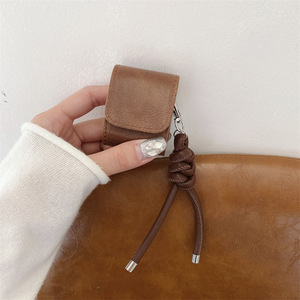 Cuir PU de qualité supérieure adapté aux <span class=keywords><strong>airpods</strong></span> 4ème génération housse de protection 2ème génération 3ème génération étui pour casque - Product Image 4
