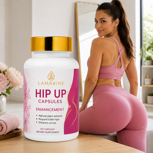 ผงสมุนไพรออร์แกนิกเสริมสะโพกและก้น LAMARINE สำหรับเพิ่มขนาดสะโพกและก้น - Product Image 1