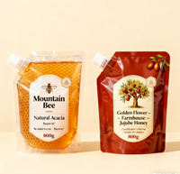 Quantité minimale de commande bas Logo personnalisé pochette à bec savon shampooing détergent à lessive lavage des mains liquide vaisselle sacs d'emballage